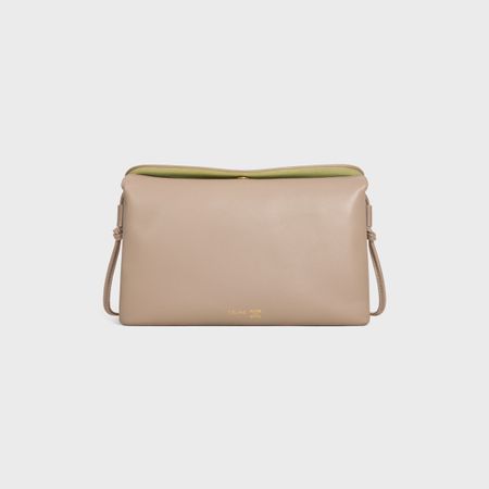 CELINE Trio Flap Bag in Smooth Lambskin