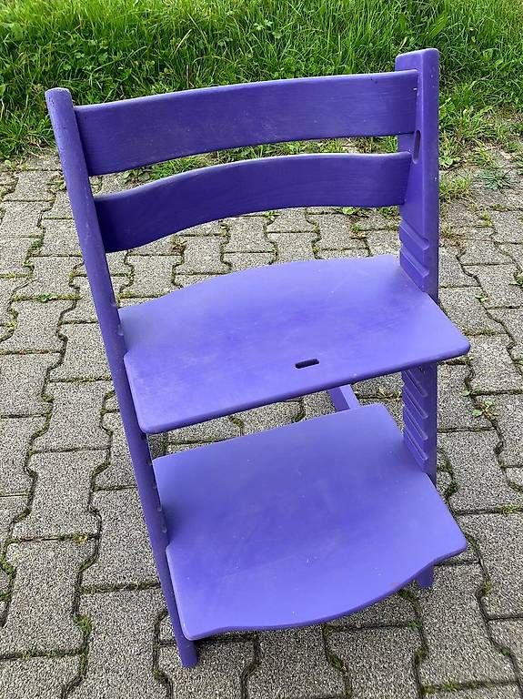 Stokke Seggioloni: Tripp Trapp violett – Usato da Wald ZH venduto da patriziajenny