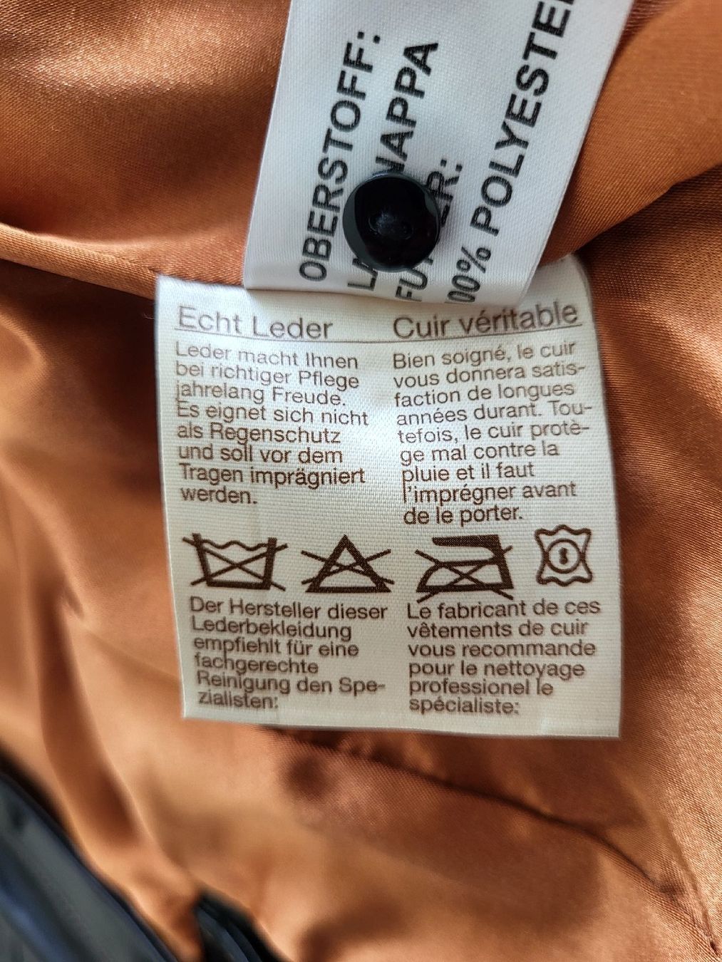 Jacken: Echte Lederjacke/Blazer  Grösse S – Neu (gemäss Beschreibung) aus Biel/Bienne von Tuscany 3