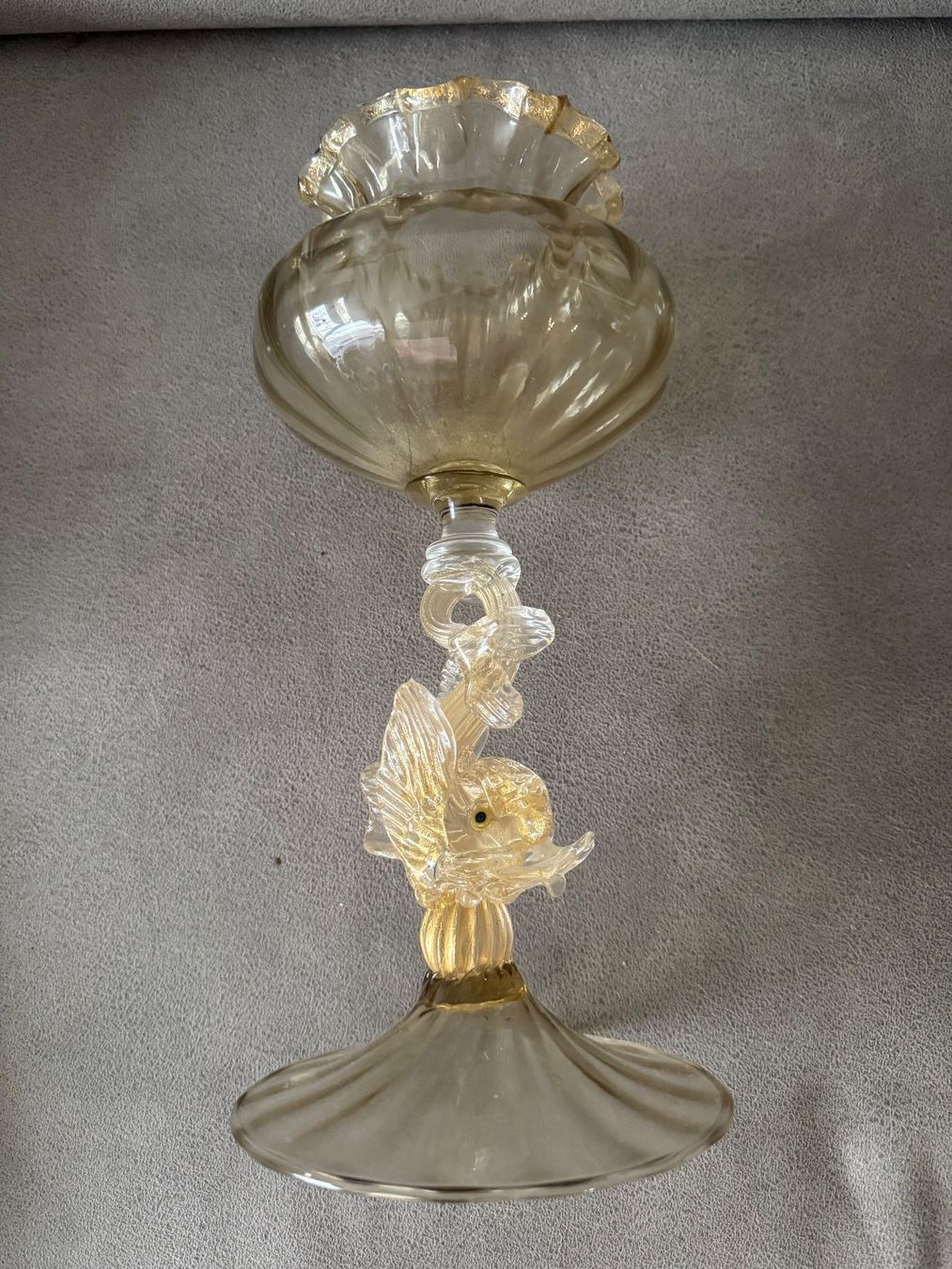 Murano Bicchieri: Windlicht Orginal Muranoglas – Usato da Wohlen AG venduto da chippy02 1