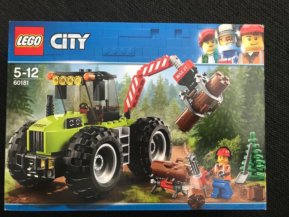 Lego traktor 60181 hot sale