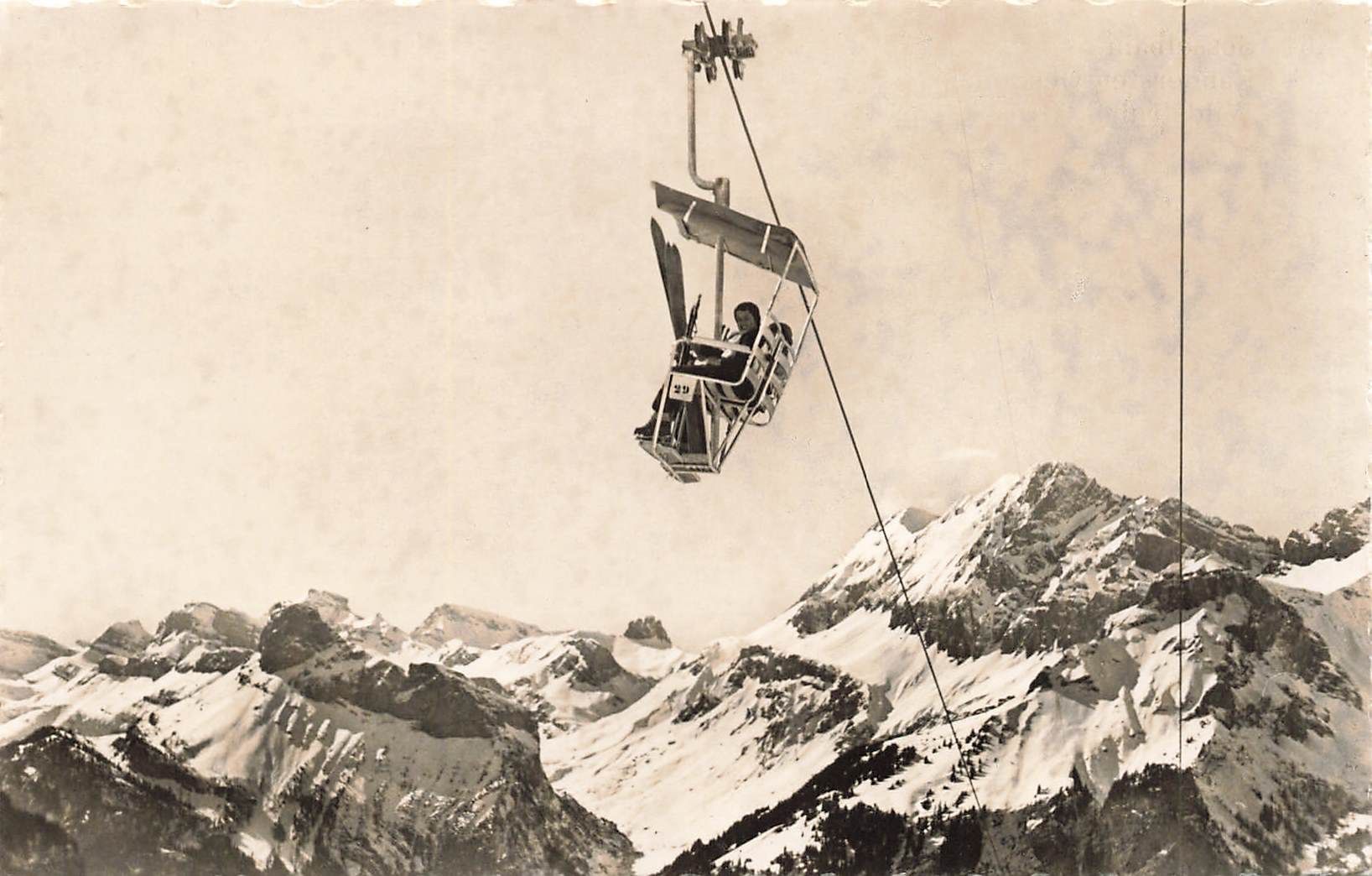Cartes postales: Sesselbahn kandersteg wildstrubel – D'occasion à Biasca par Blenio71
