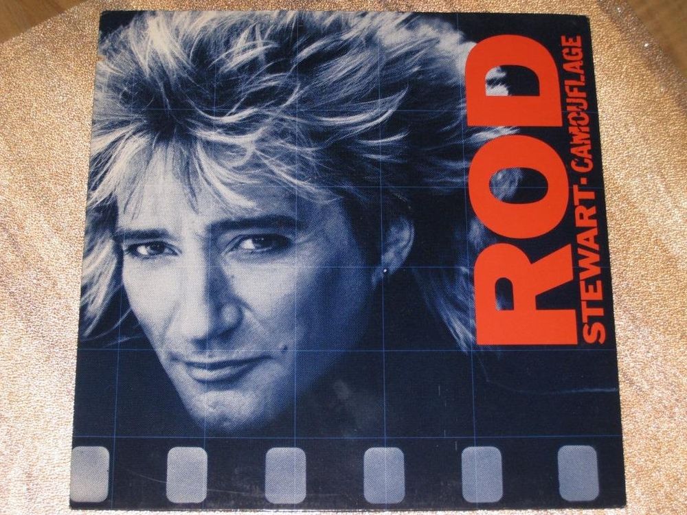 LP - ROD STEWART - CAMOUFLAGE | Kaufen auf Ricardo