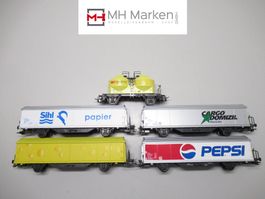 Märklin 5-teiliges diverses Güterwagenset der SBB CFF FFS H0