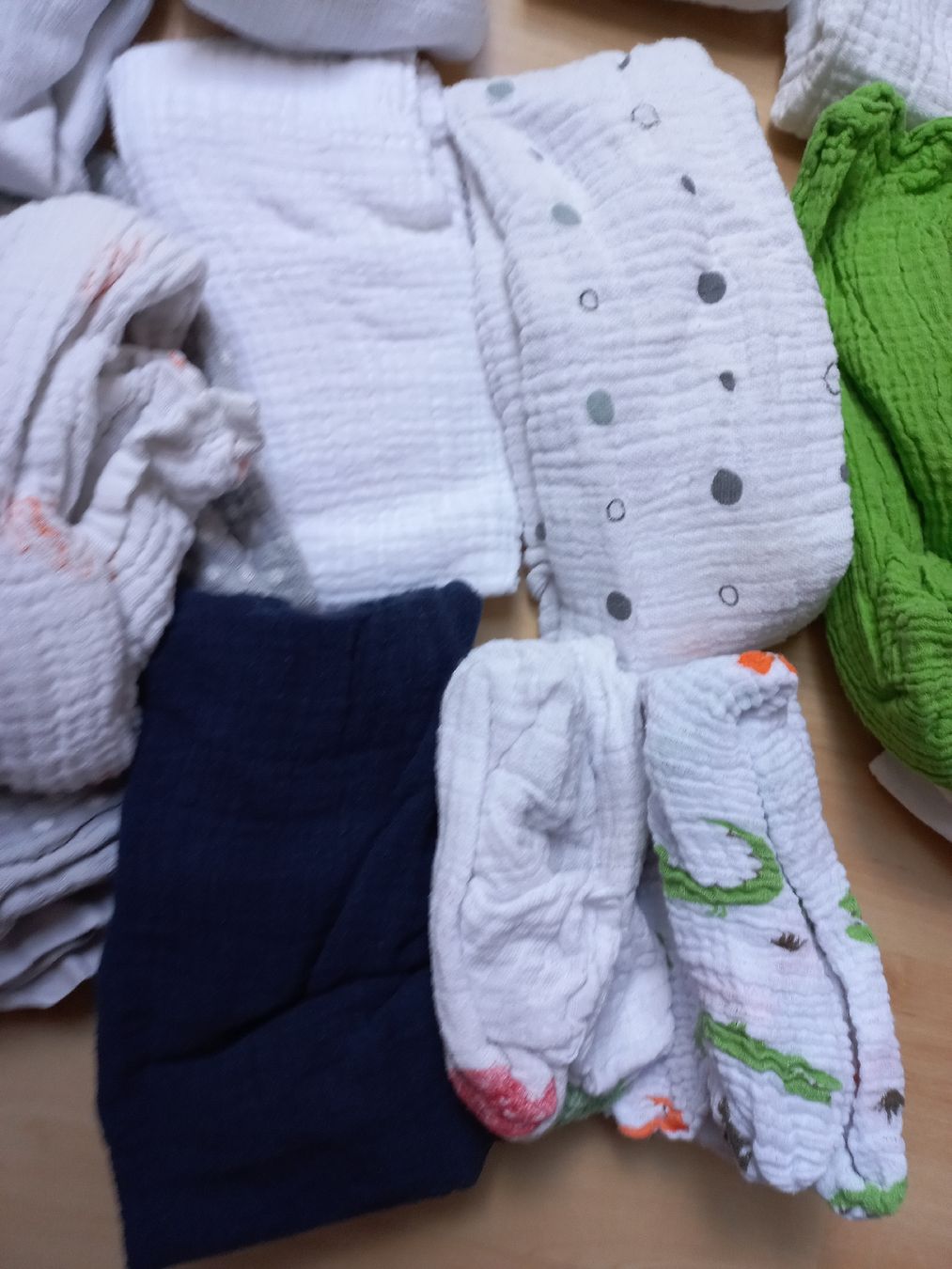 Pasti del neonato: Mulltücher-Set/ Nüschelis – Usato da Salvenach venduto da soleil_27 2