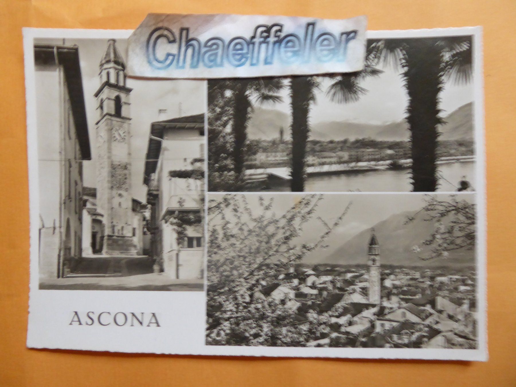 Cartes postales: Ascona – D'occasion à Zürich par Chaeffeler