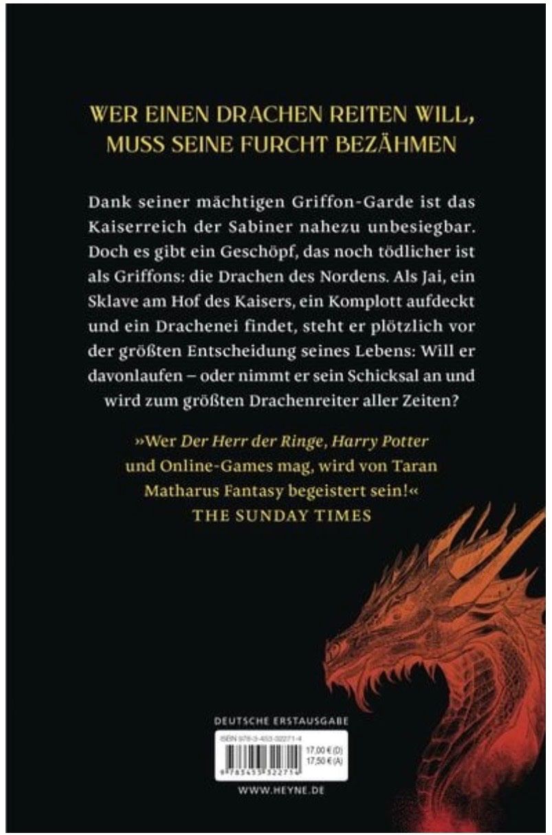 Libri: Buch Der Flug Der Drachenreiter – Nuovo (secondo la descrizione) da Winterthur venduto da anna.12345 1