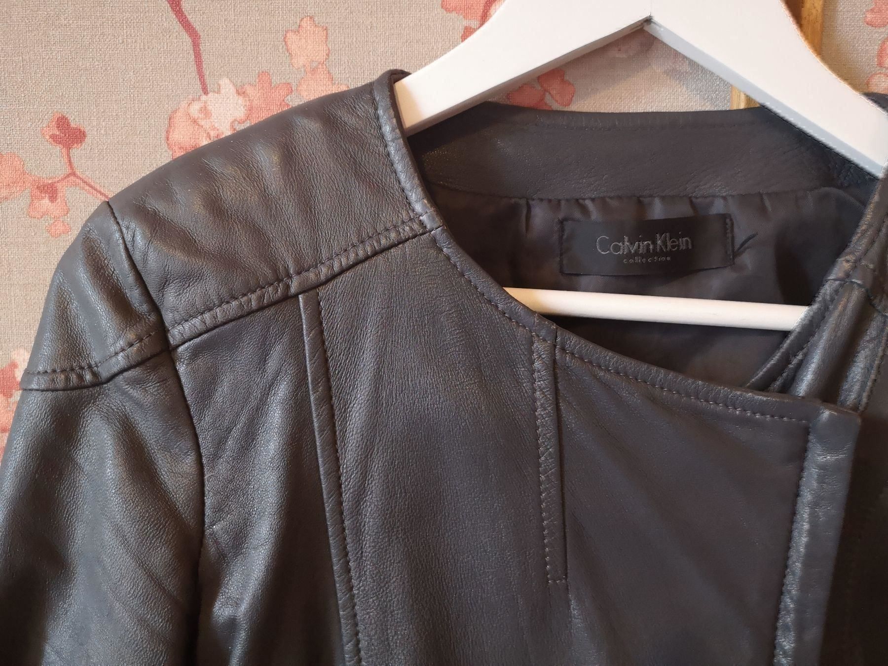 Calvin Klein Giacche: Damen Lederjacke Calvin Klein Gr. M – Usato da Oberwil BL venduto da Gutundsuperklein16 3