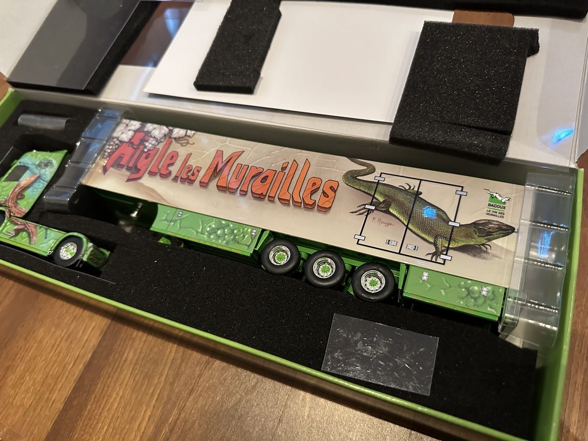 Tekno Kit di modellismo & Modellini statici: Tekno 1:50 Scania Müller Ermensee – Nuovo e nell'imballaggio originale da Oberwil BL venduto da AuM03 6
