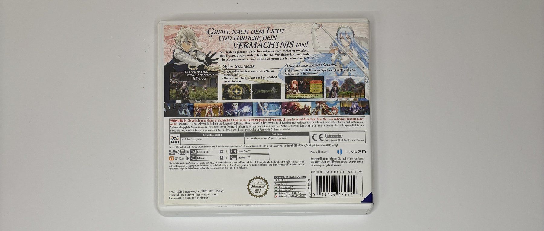 Nintendo Giochi: 3DS - Fire Emblem: Fates - Vermächtnis – Usato da Allschwil venduto da Bullach 2