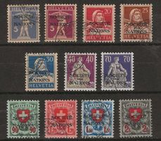 1922 : Serie SDN Nr. 16 - 26, KP 243.--