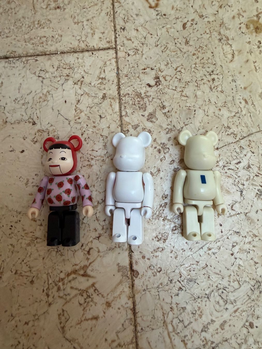 Medicom Toy Statuette: 3x Medicom Toy Bearbrick 100% – Usato da Worb venduto da le_castor