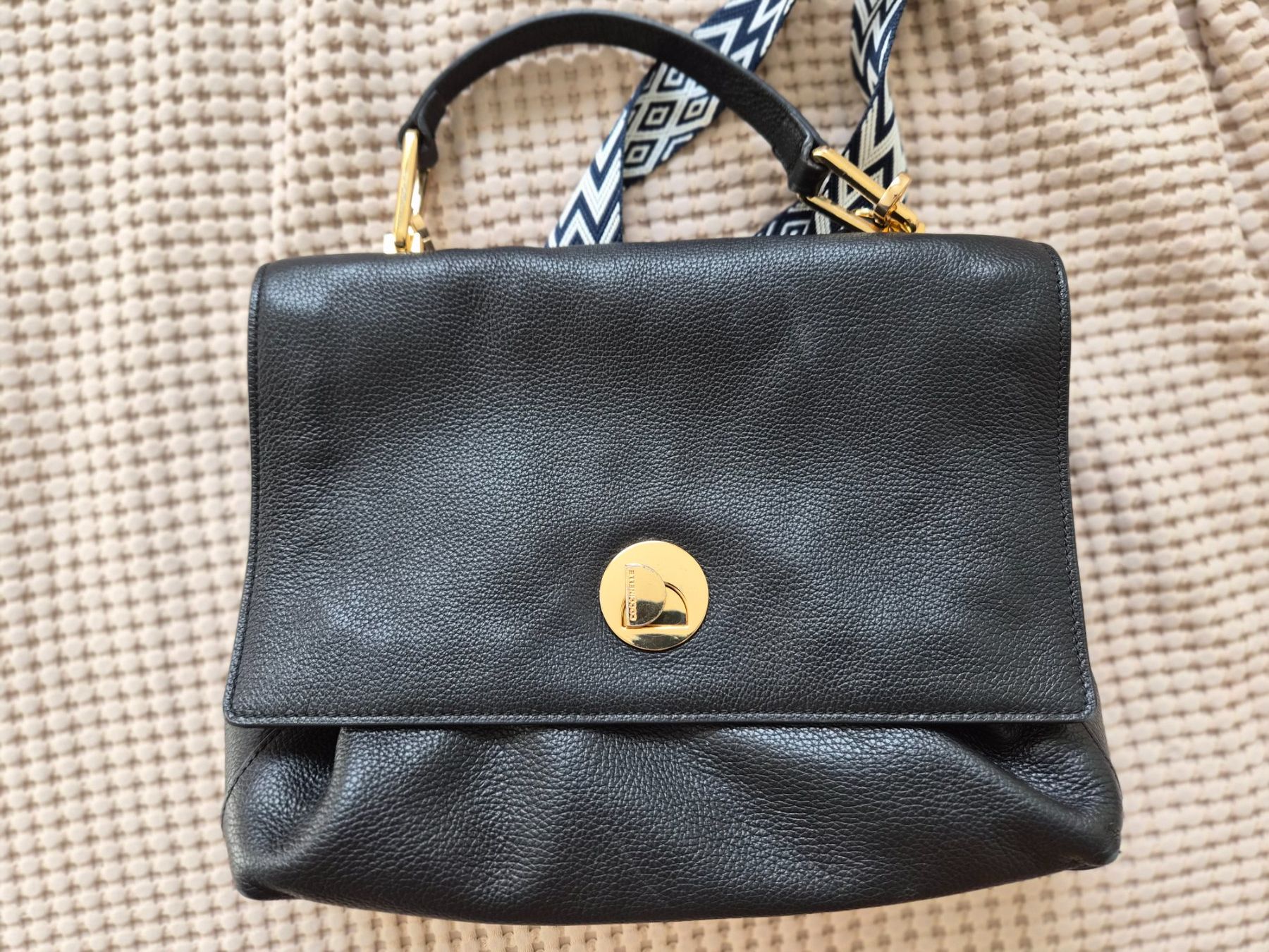 Coccinelle Borse da donna: Coccinelle-  Black Leather Bag- – Usato da Maur venduto da Sofi___ 2