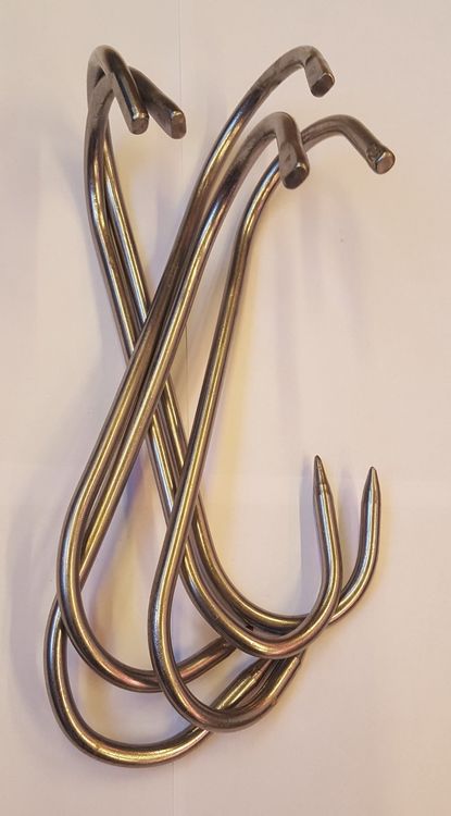 Wezxrauo Lot De 5 Bas De Ligne à Double Crochet Inversé Pour Pêche à La Carpe Avec Design Fendu Anti-nœuds Et Résistant Au Crochet, Idéal Pour Les Débutants