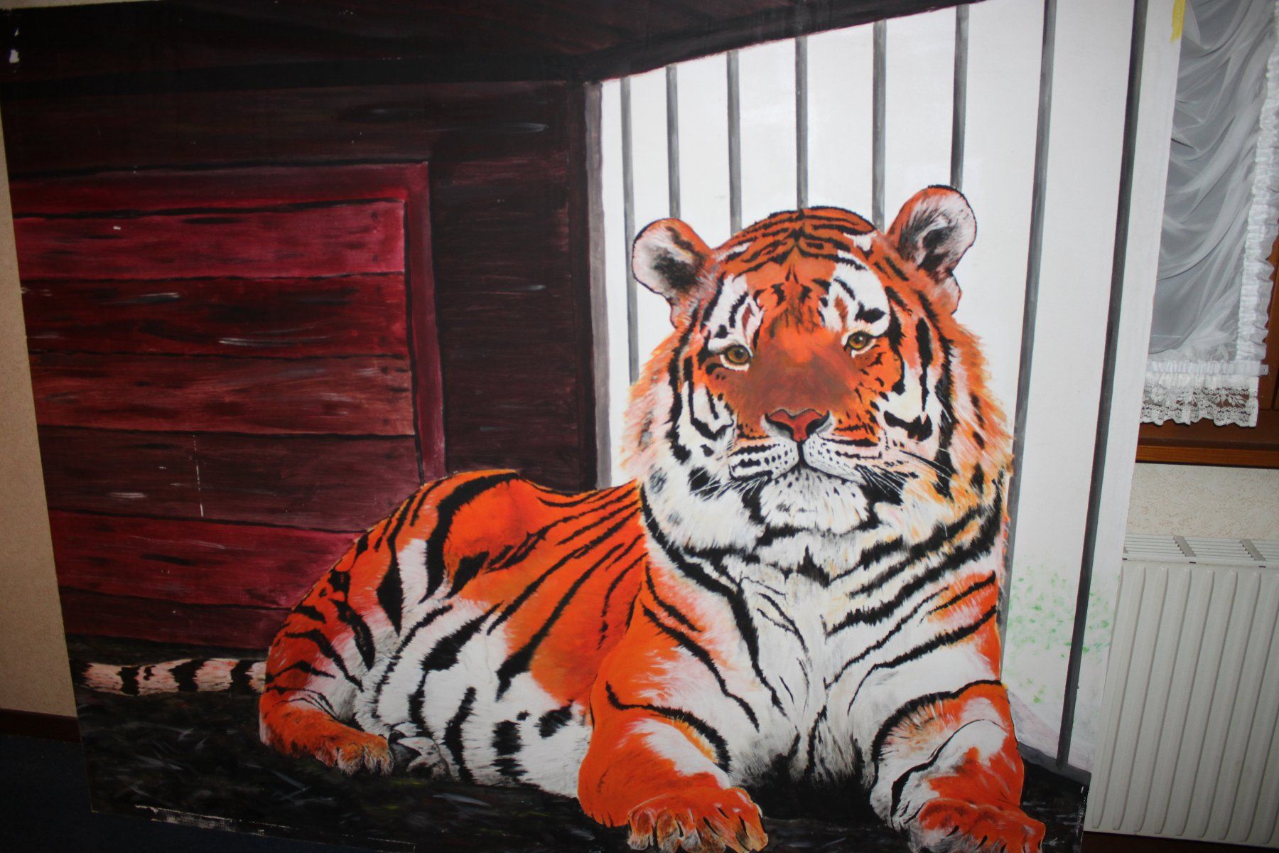 Gemälde: Tiger Bild – Gebraucht aus Thun von Fbchm