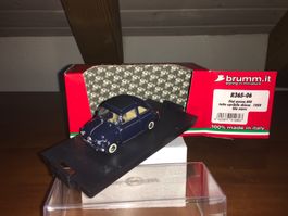 Fiat nuova 500 1/43 tetto apribile Chiusa Blu scuro