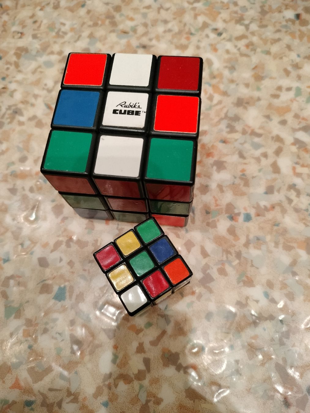 Rubik's Cube Set: Original Zauberwürfel & Mini Cube (Gebraucht) in ...