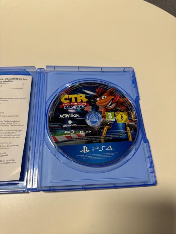 Crash Team Racing Nitro-Fueled PS4 - Top Zustand! (Neu (gemäss ...