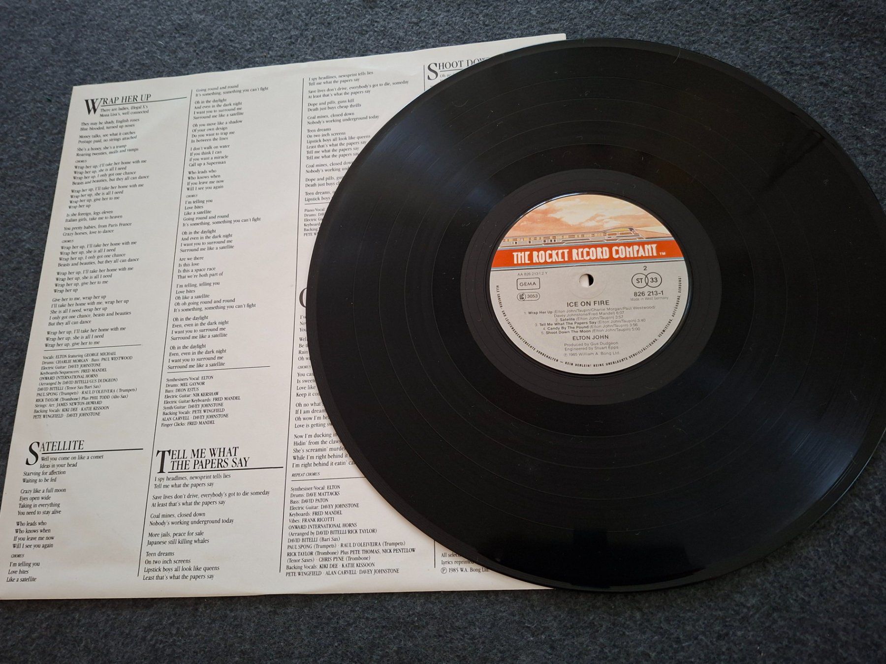 Dischi in vinile: Elton John, Ice on Fire, LP – Usato da Merenschwand venduto da lea61 2