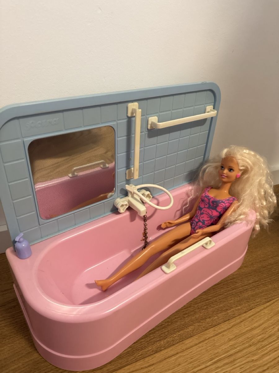 Barbie Fr Die Badewanne