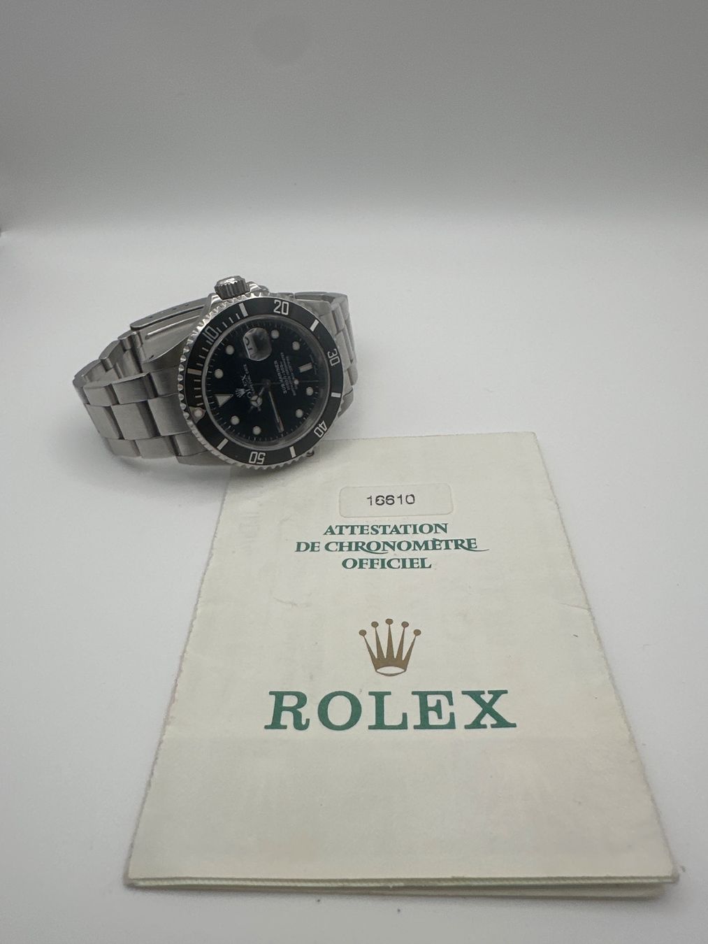 Rolex Orologi: Rolex Submariner Date 16610 (2001)Full Set mit Box & Papiere – Usato da zürich venduto da bijouteriegossauer 5