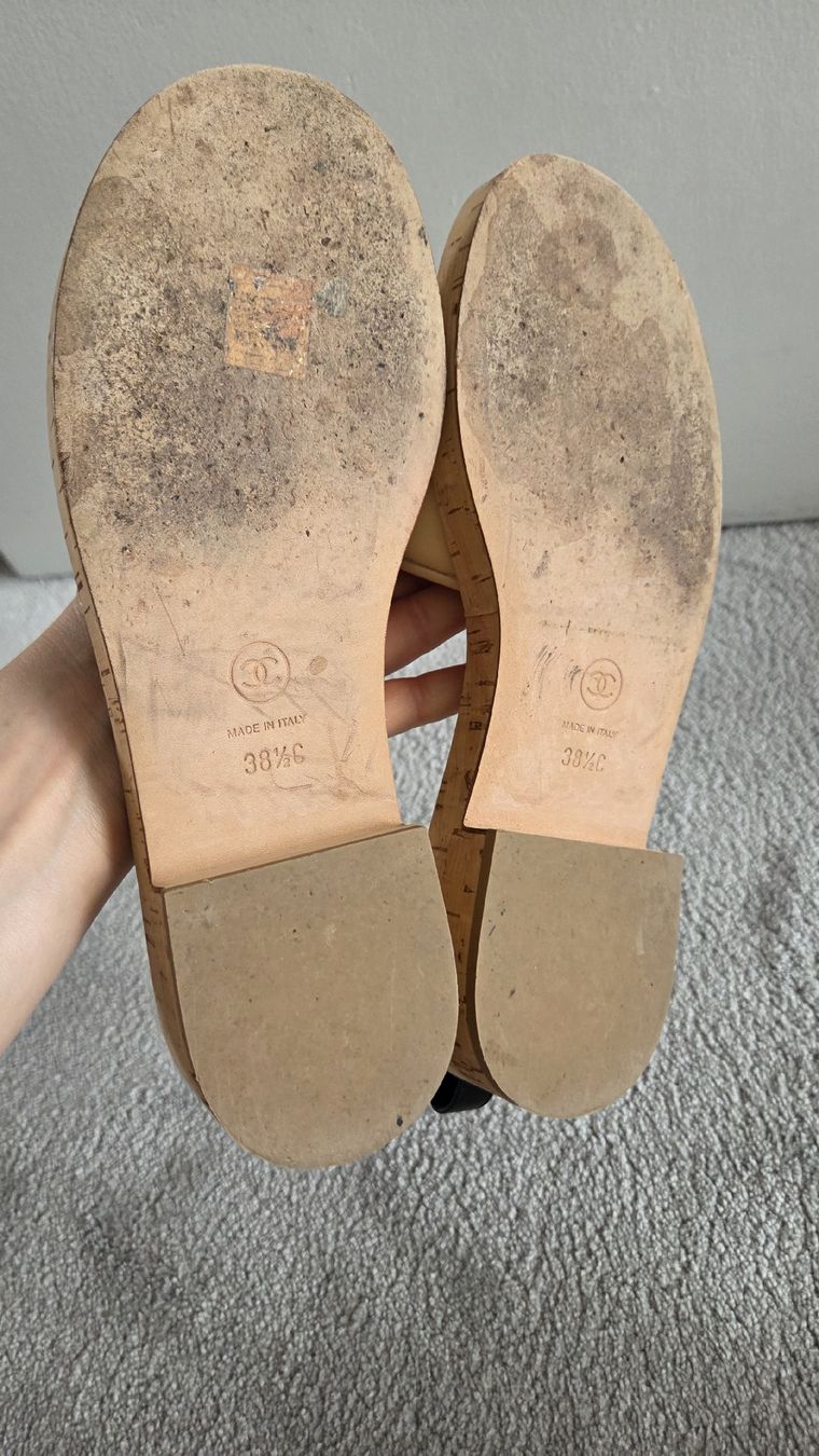 Chanel Chaussures femmes: Chanel Sandalen, Grösse 38.5 – D'occasion à Frick par mlpreloved 4