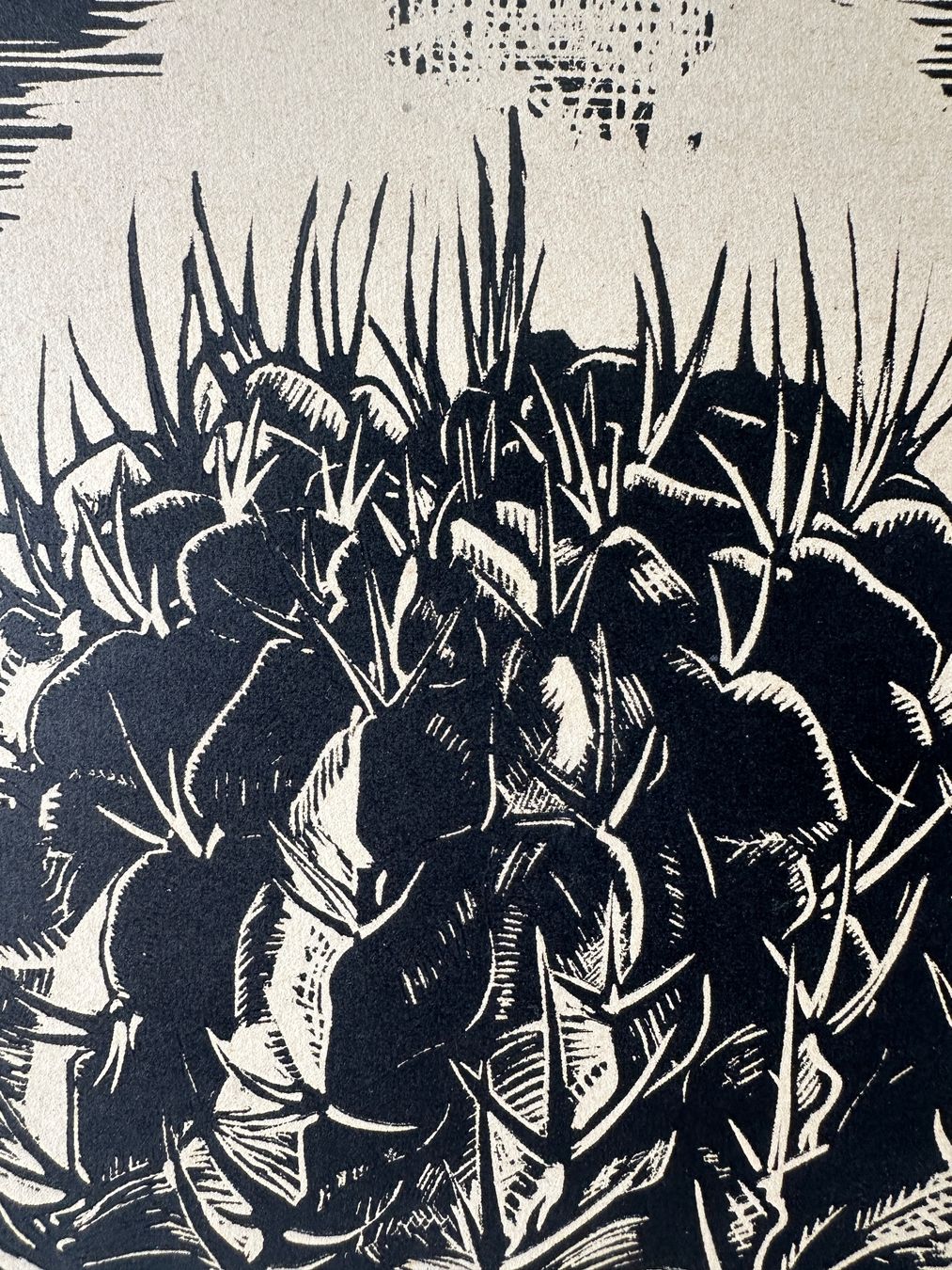 Xilografie: signierter Holzschnitt von 1929 – Usato da Zürich venduto da frauflufelberg 1