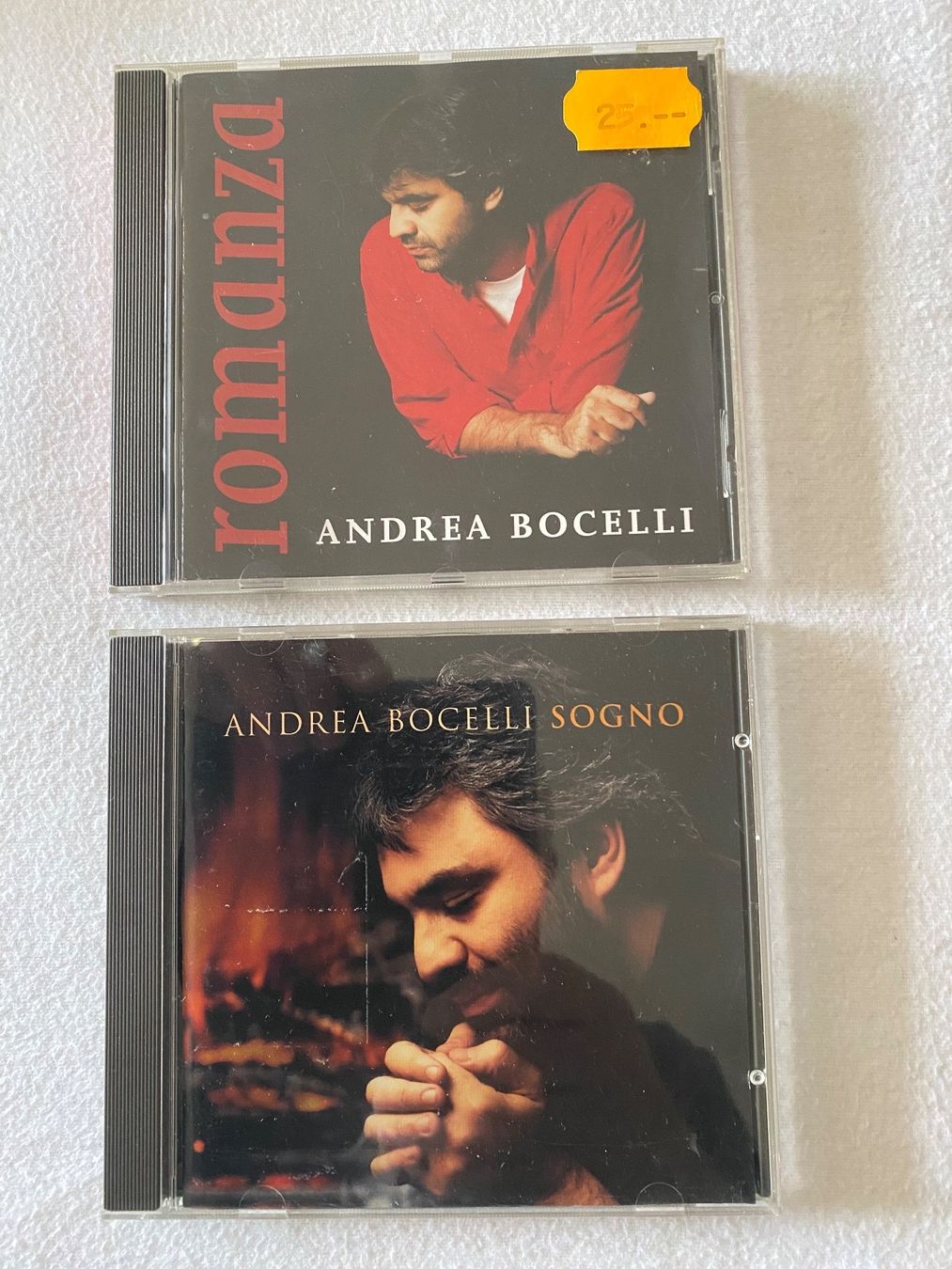 CD: 2 x Andrea Bochelli - Romanza / Sogno – Usato da Duggingen venduto da Kisha010