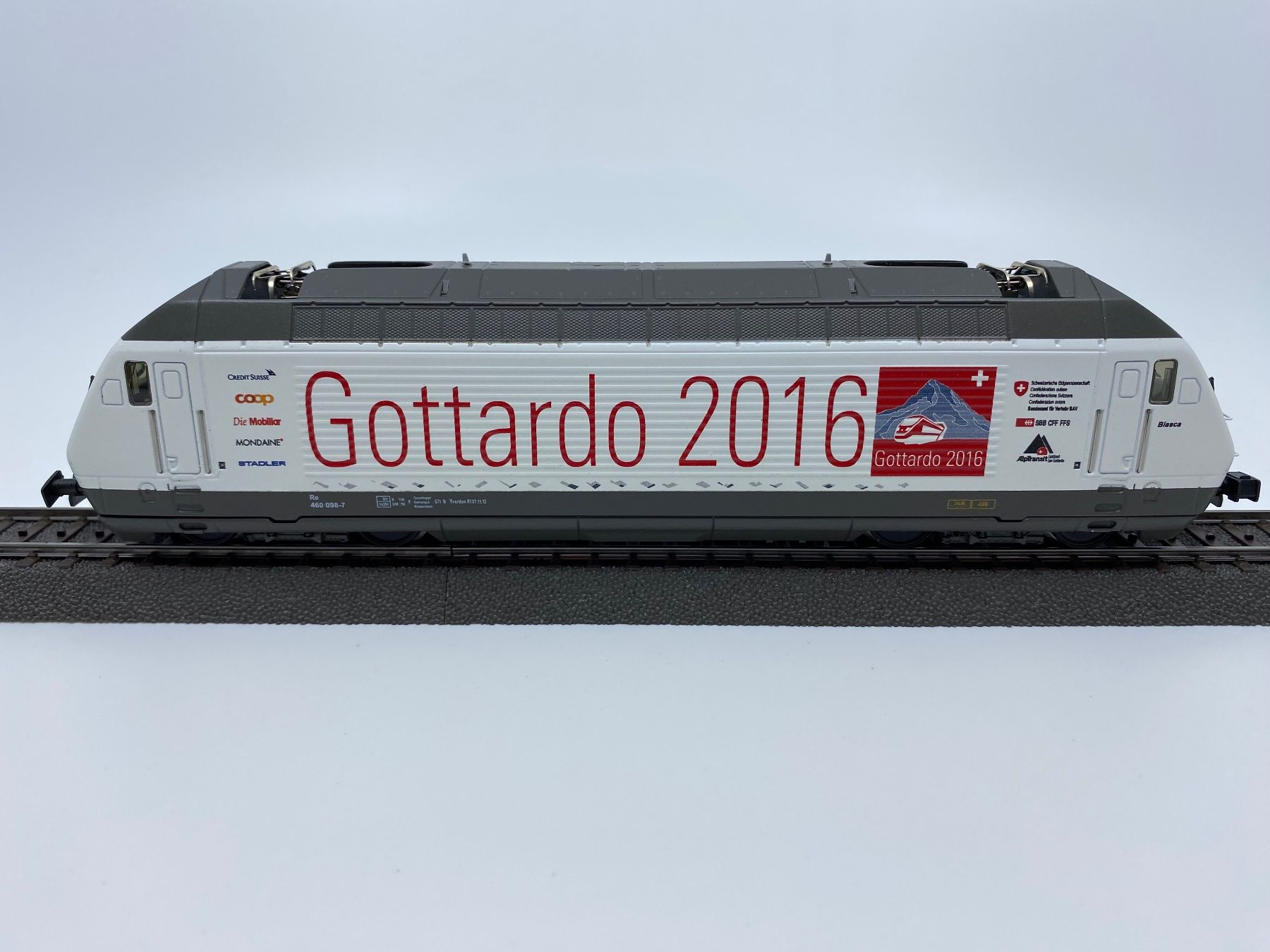 Hag Modellini di ferrovie: Hag Re 460 "Gotthardo 2016", digital, sound, Neu – Nuovo e nell'imballaggio originale da Visp venduto da Zeno7 2