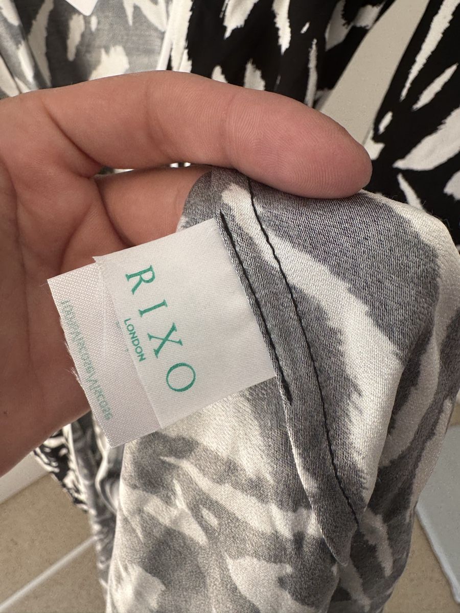Vestiti: RIXO wrap dress black& white – Nuovo e nell'imballaggio originale da Zürich venduto da di_archive 3