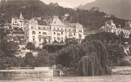 Territet (VD) Grand Hôtel am Genfersee