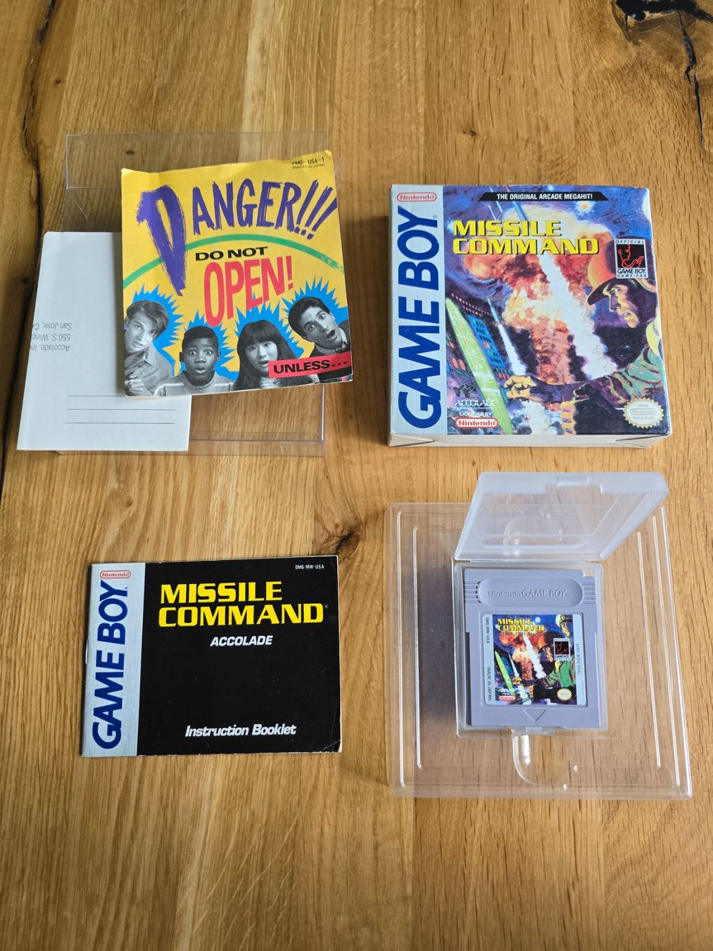 Nintendo Giochi: Nintendo Gameboy/Missile Command/OVP – Usato da Sursee venduto da Elian91
