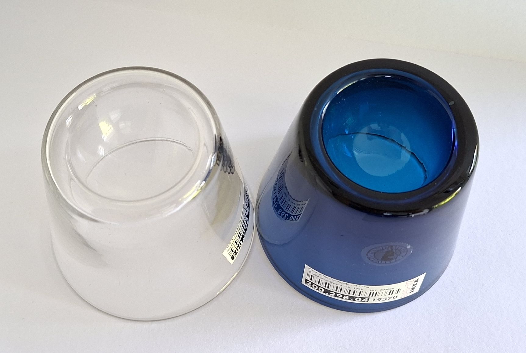 Ikea Altre Stoviglie: 2 Eierbecher von Ikea aus Glas, 2002 – Usato da Dietikon venduto da Magi2 1