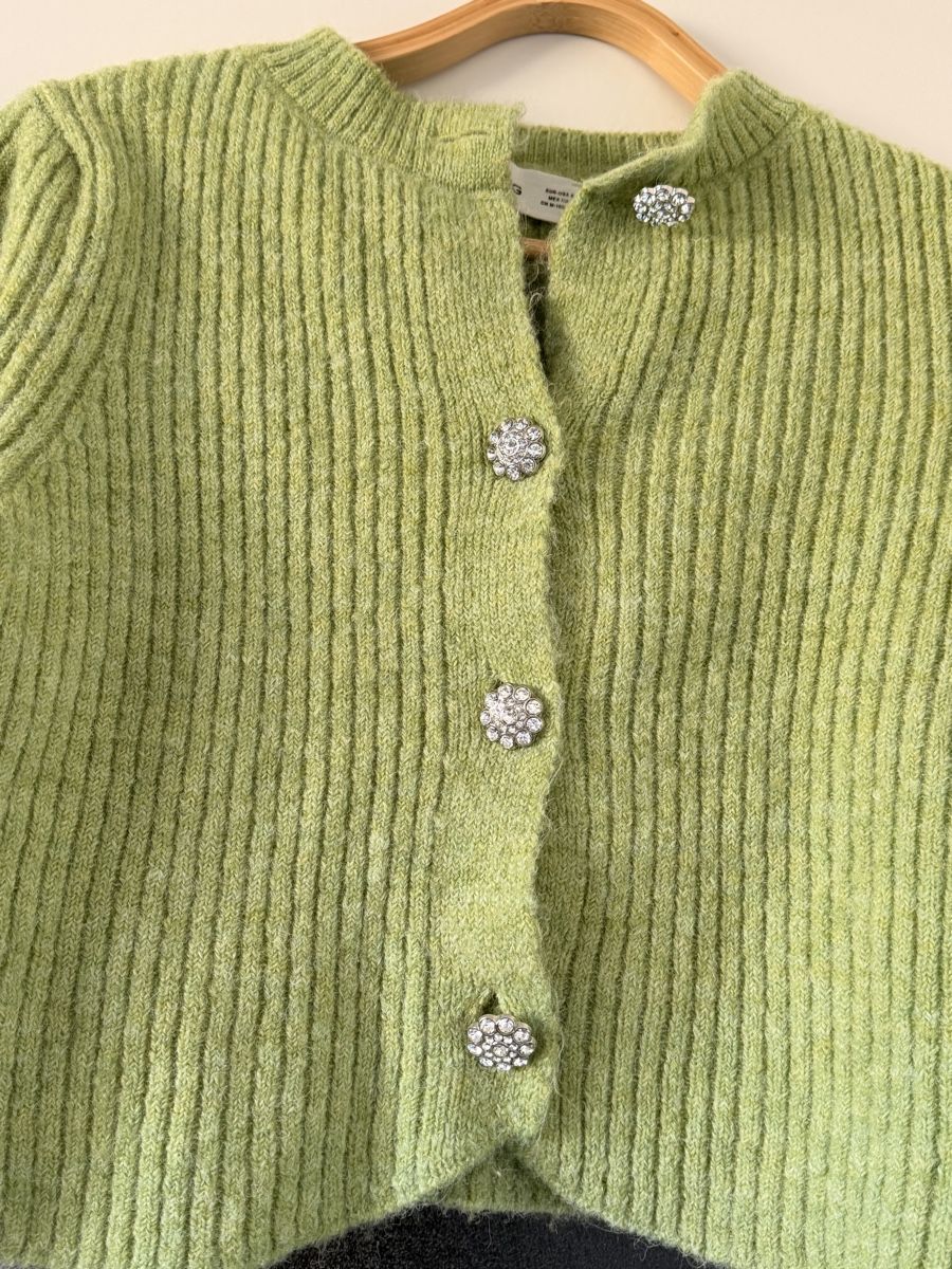 Mango Giacche: Mango cardigan femme taille S vert clair – Nuovo (secondo la descrizione) da Bulle venduto da LeMoleson 9