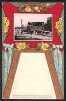 Grusskarten-AK Dresden, Treppe z. Brühl