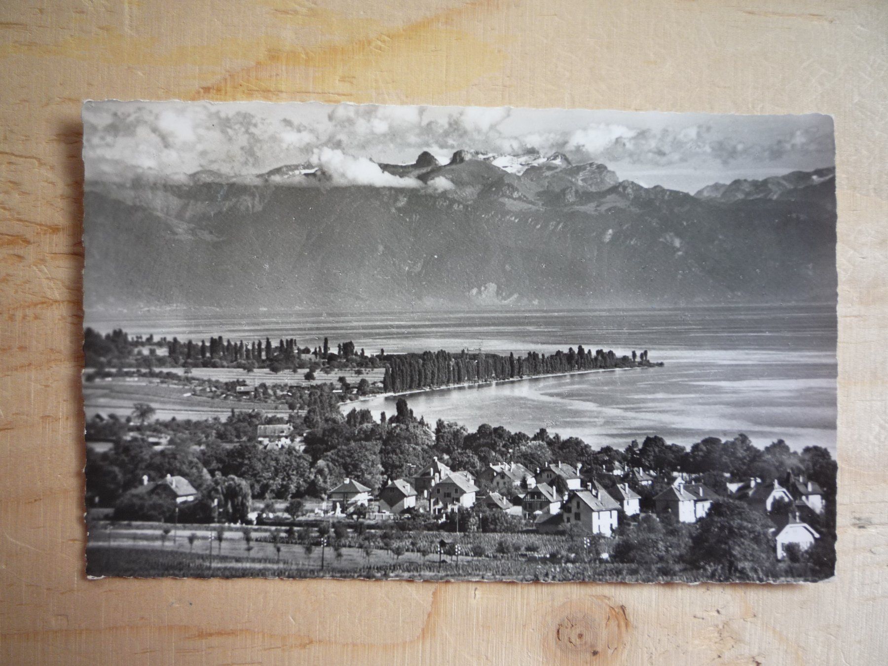 Cartoline postali: Morges, 12.VII.62 – Usato da Rieden SG venduto da Brockehuesli