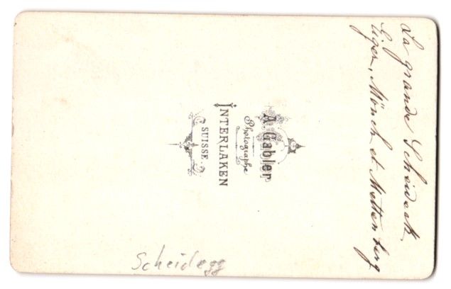 Fotografie & Manifesti: Fotografie Scheidegg, Scheideggalm mit B – Usato da Berlin venduto da bartko-reher 1