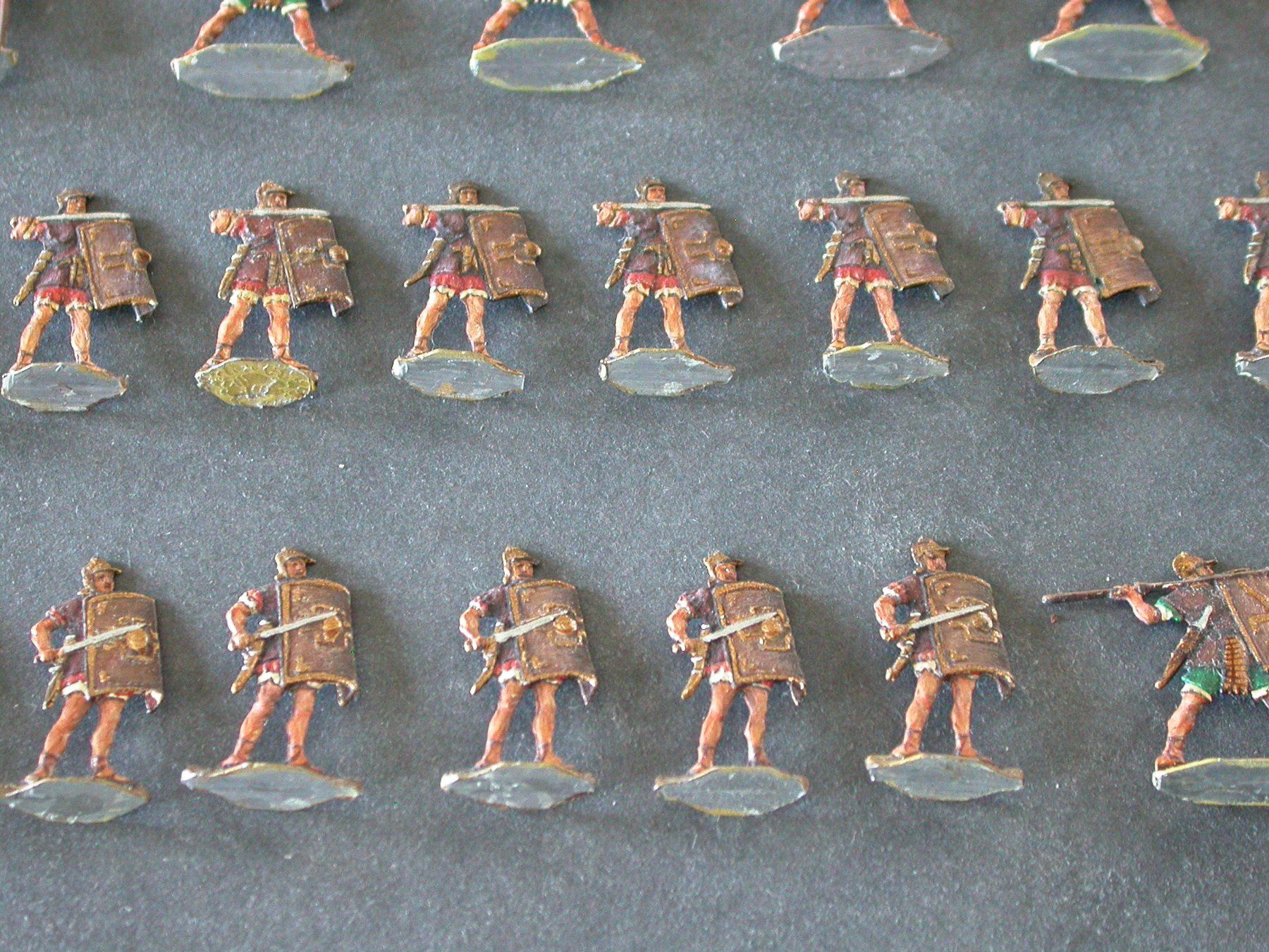 Statuette: Zinnfiguren: Römische Legionäre – Usato da Zürich venduto da Marcel6887 4
