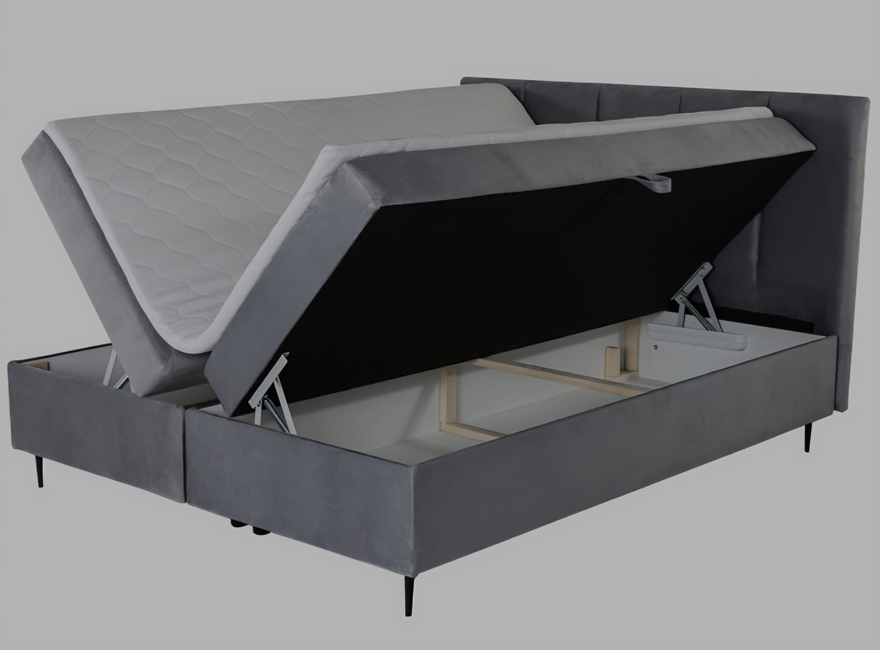 Letti: Boxspringbett Adel 160×200 – Usato da Holziken venduto da m_t_lgh8 1