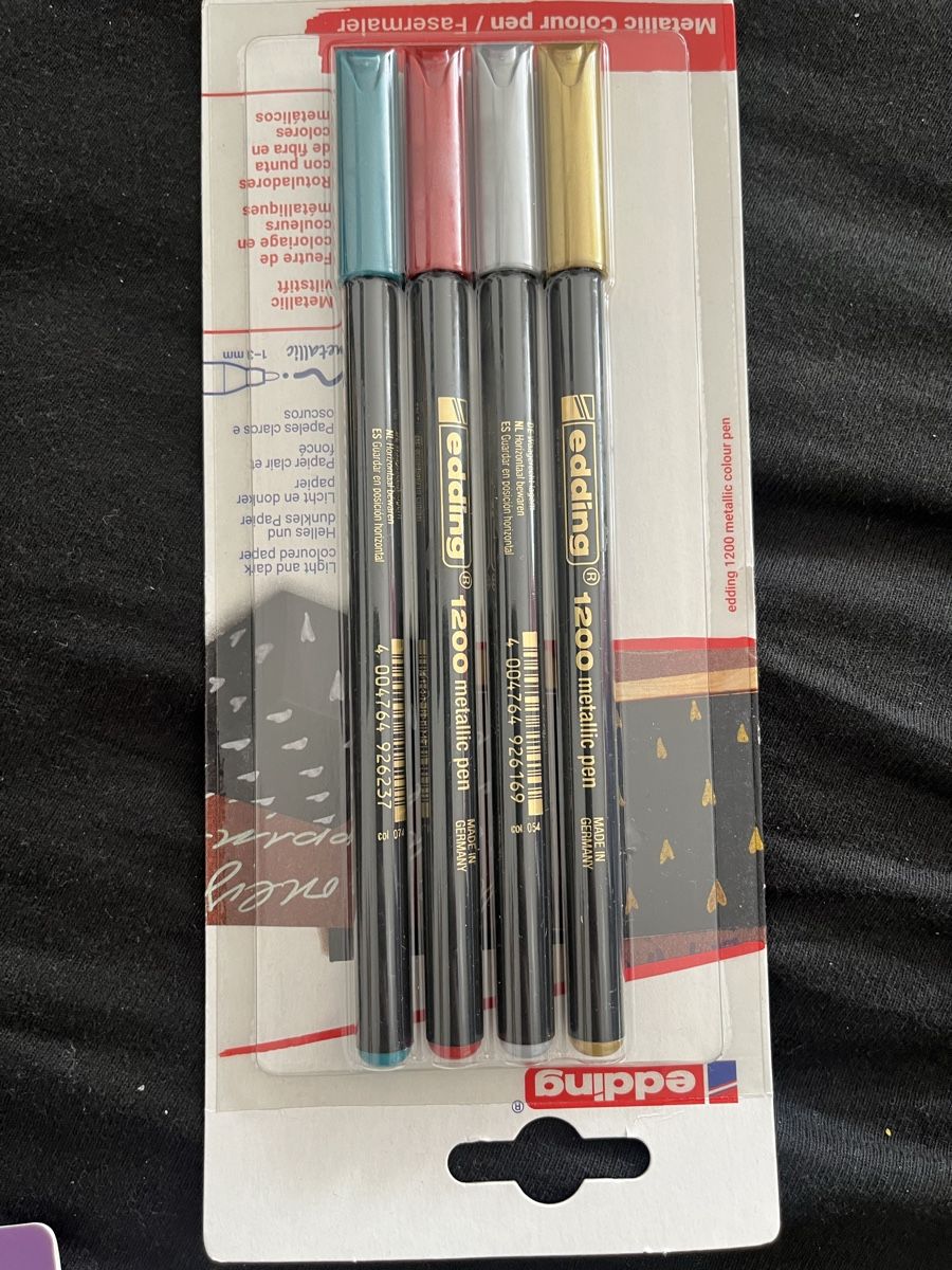 Kit bricolage: Bastelset.Farben, Edding Neuware gemischte Artikel – Nuovo e nell'imballaggio originale da Olten venduto da sae_82z2 6