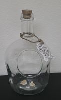 Glasflasche Dekoration Dekoflasche