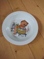 LANGENTHAL Kinderteller Bär Teller für Kinder Porzella 80s