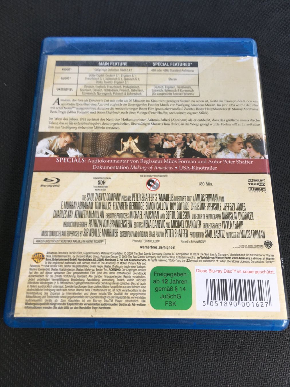 Tutti i DVDs: Amadeus [Blu-ray] – Usato da St.Gallen venduto da MedienJoe 1