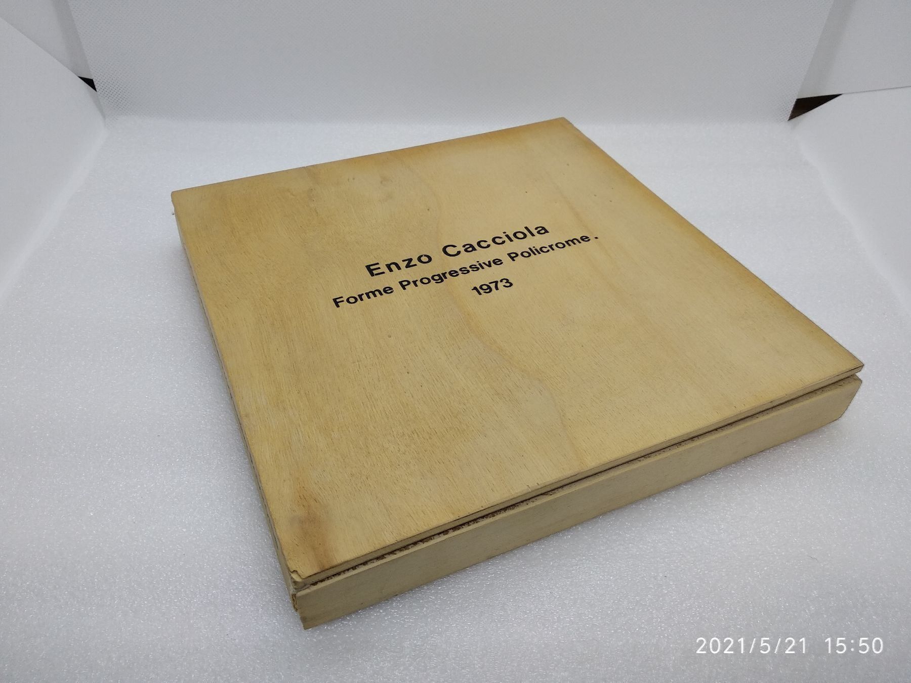 Bücher: ENZO CACCIOLA - FORME PROGRESSIVE – Gebraucht aus Goldach von Gaip 1