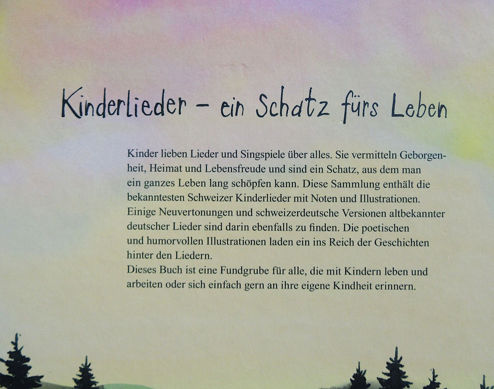 Bücher: Schwizer Chinderlieder - Kinderlieder, ein Schatz fürs Leben – Gebraucht aus Auenstein von Padabimbim 1