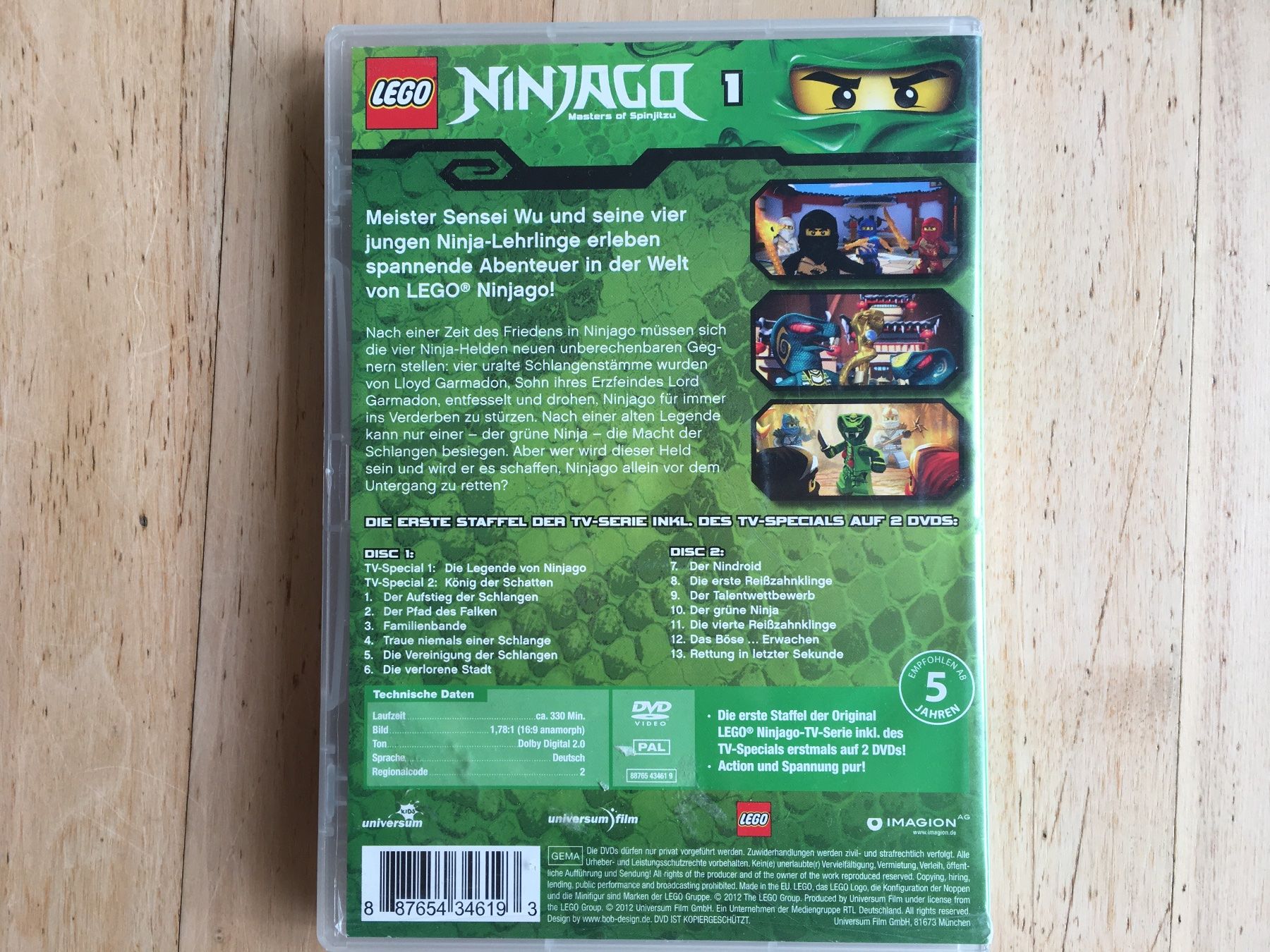 Alle DVDs: Ninjago Masters of Spinjitzu 2 DVD – Gebraucht aus St. Urban von uschi73 1