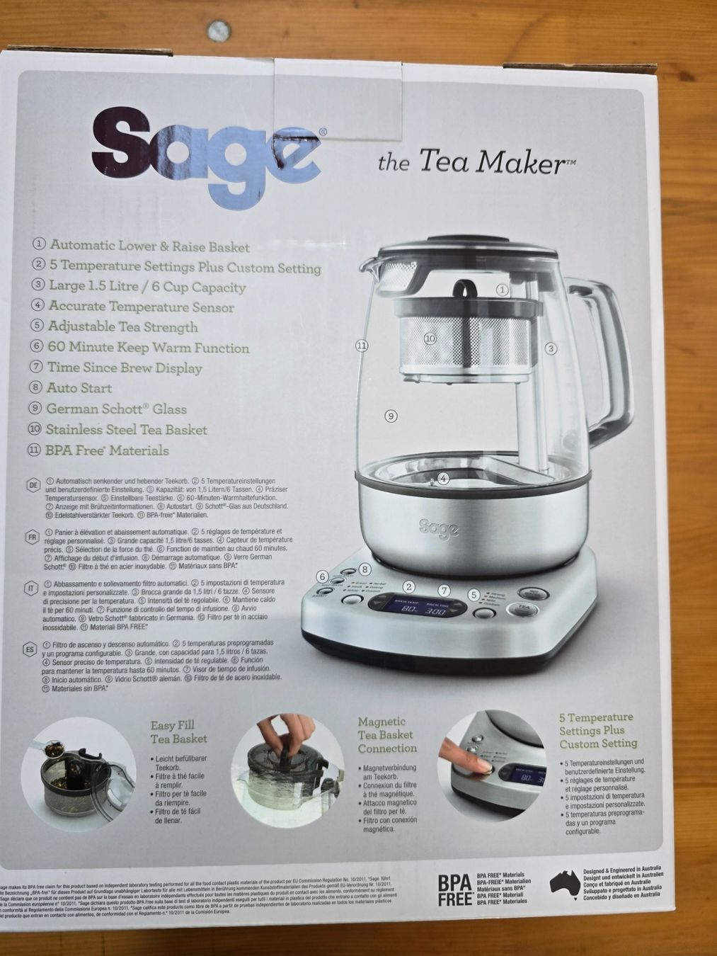 Sage Küchengeräte: Sage Tea Maker neu – Neu und originalverpackt aus Madetswil von alusch111 1