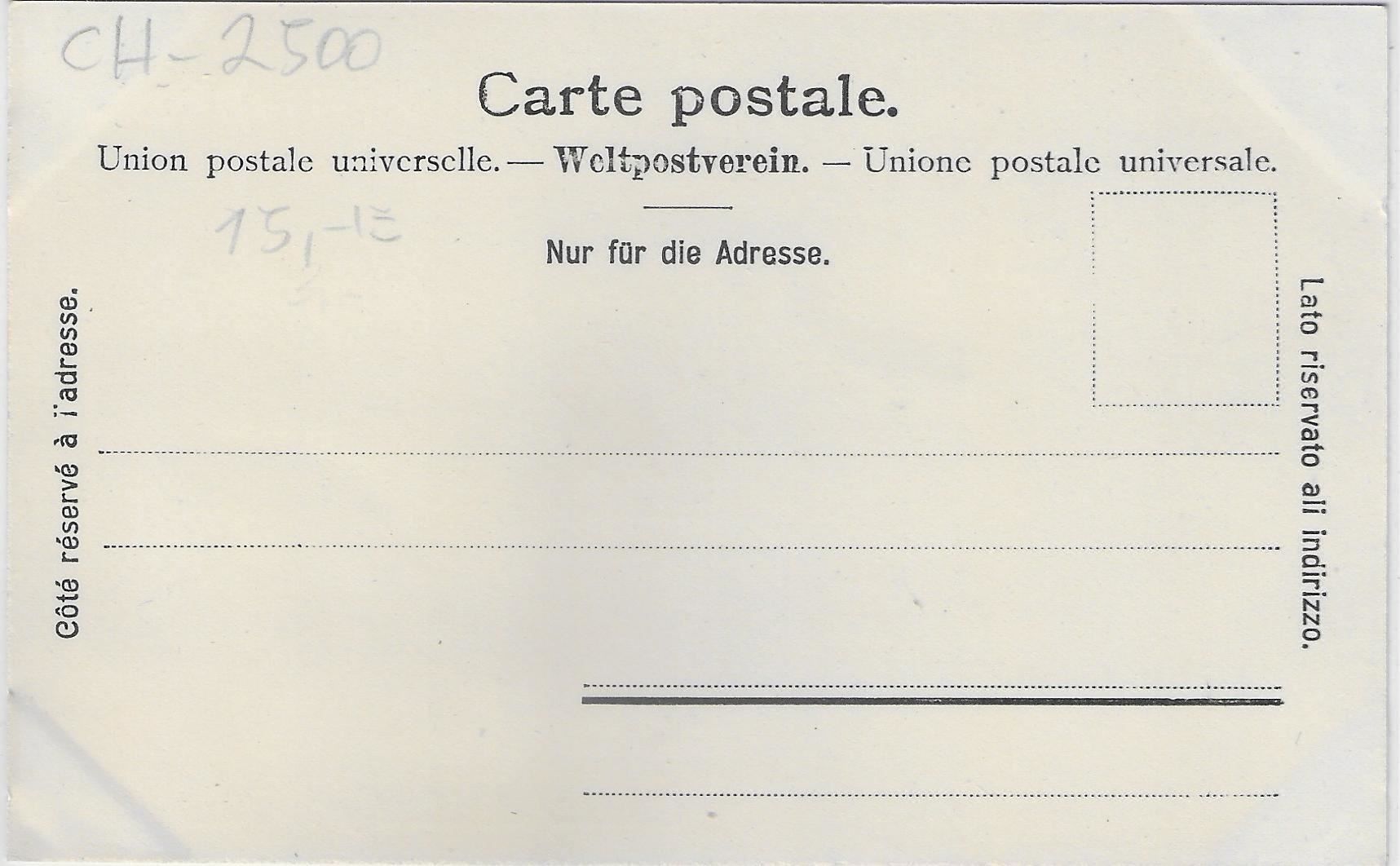 Cartoline postali: Souvenir du Ried pres Bienne Biel – Usato da Ettingen venduto da Kartenplanet 1