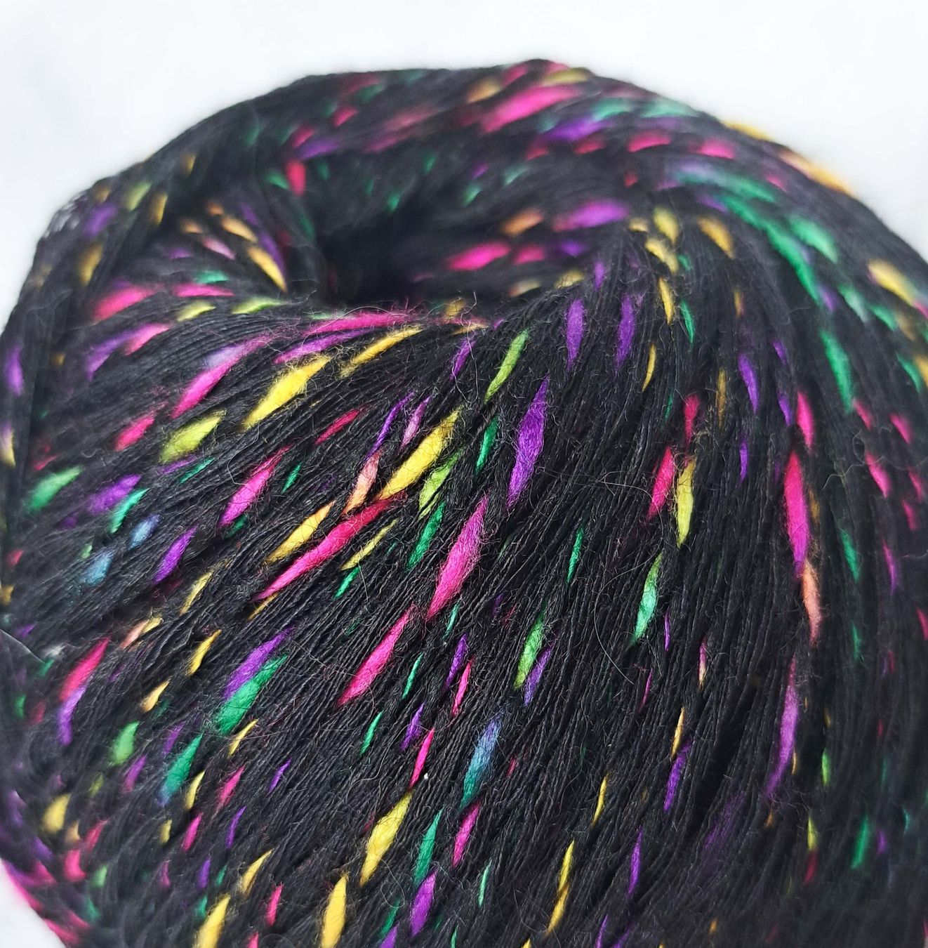Lana: 50g Unikatwolle, schwarz-bunt – Nuovo e nell'imballaggio originale da Basel venduto da Sweet-Yarns01 1