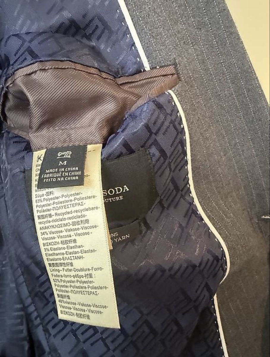 Anzüge: Scotch & Soda Anzug grau M – Neu (gemäss Beschreibung) aus Maienfeld von hfo_b9jq 1